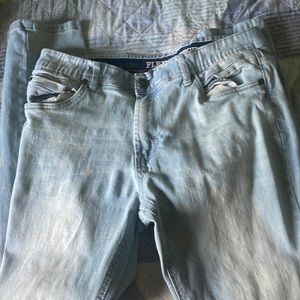 Light blue men jeans